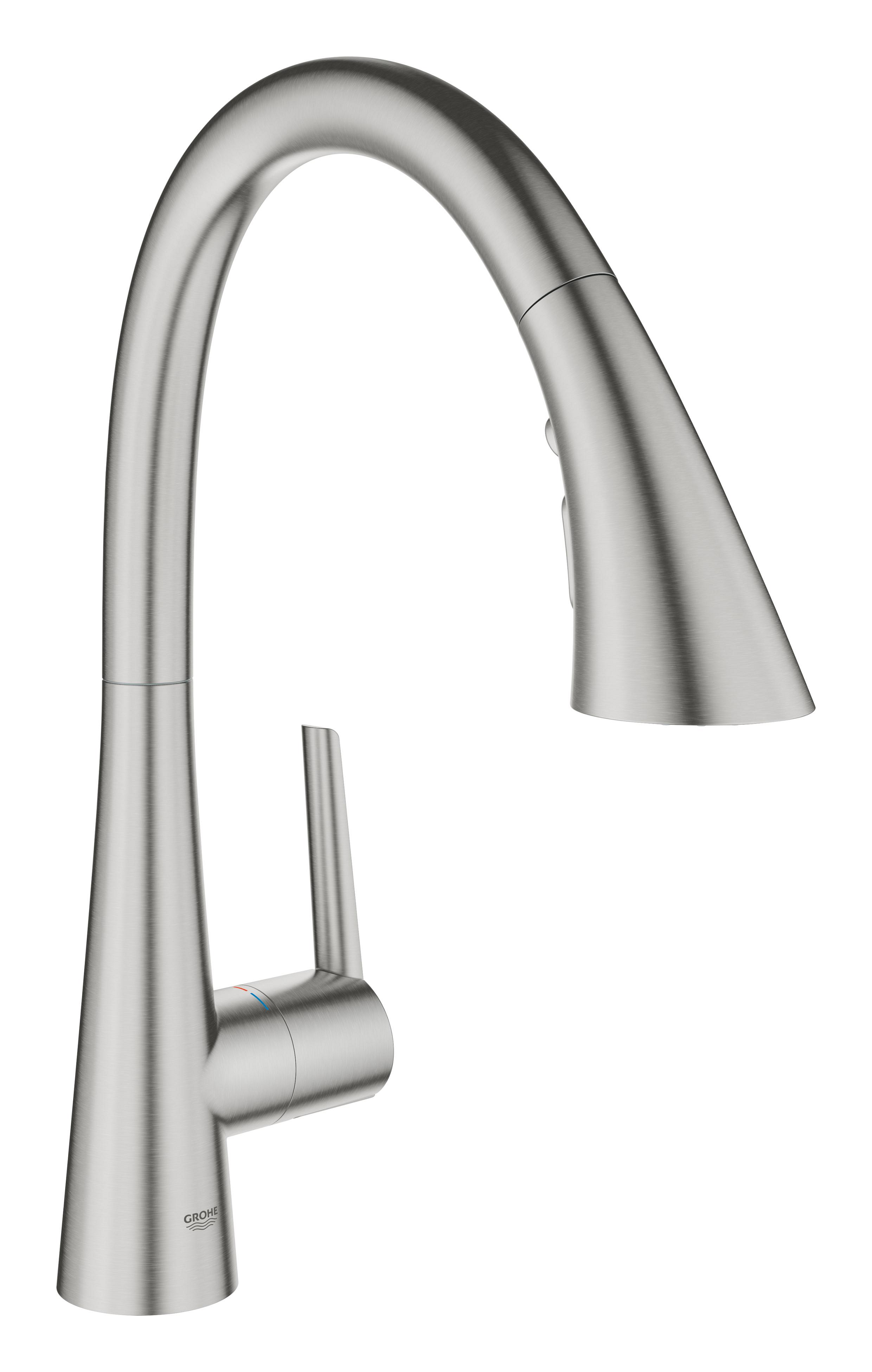 Darmowa Dostawa - Bateria kuchenna stojąca supersteel Grohe Zedra 32294DC2