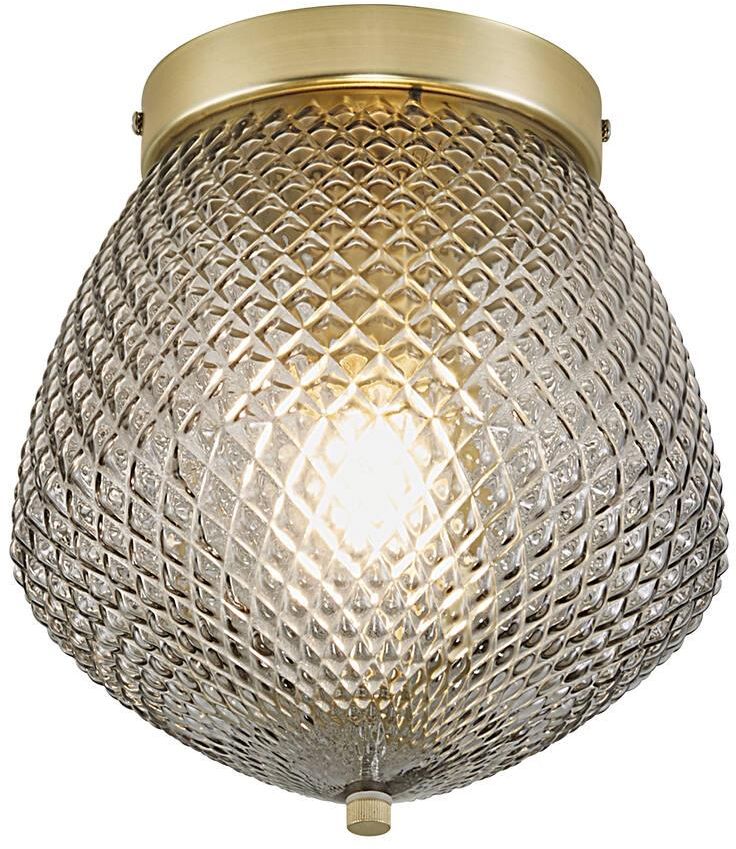 Darmowa Dostawa - Lampa podsufitowa 1x40 W mosiądz-przydymiona Nordlux Orbiform 2010656047