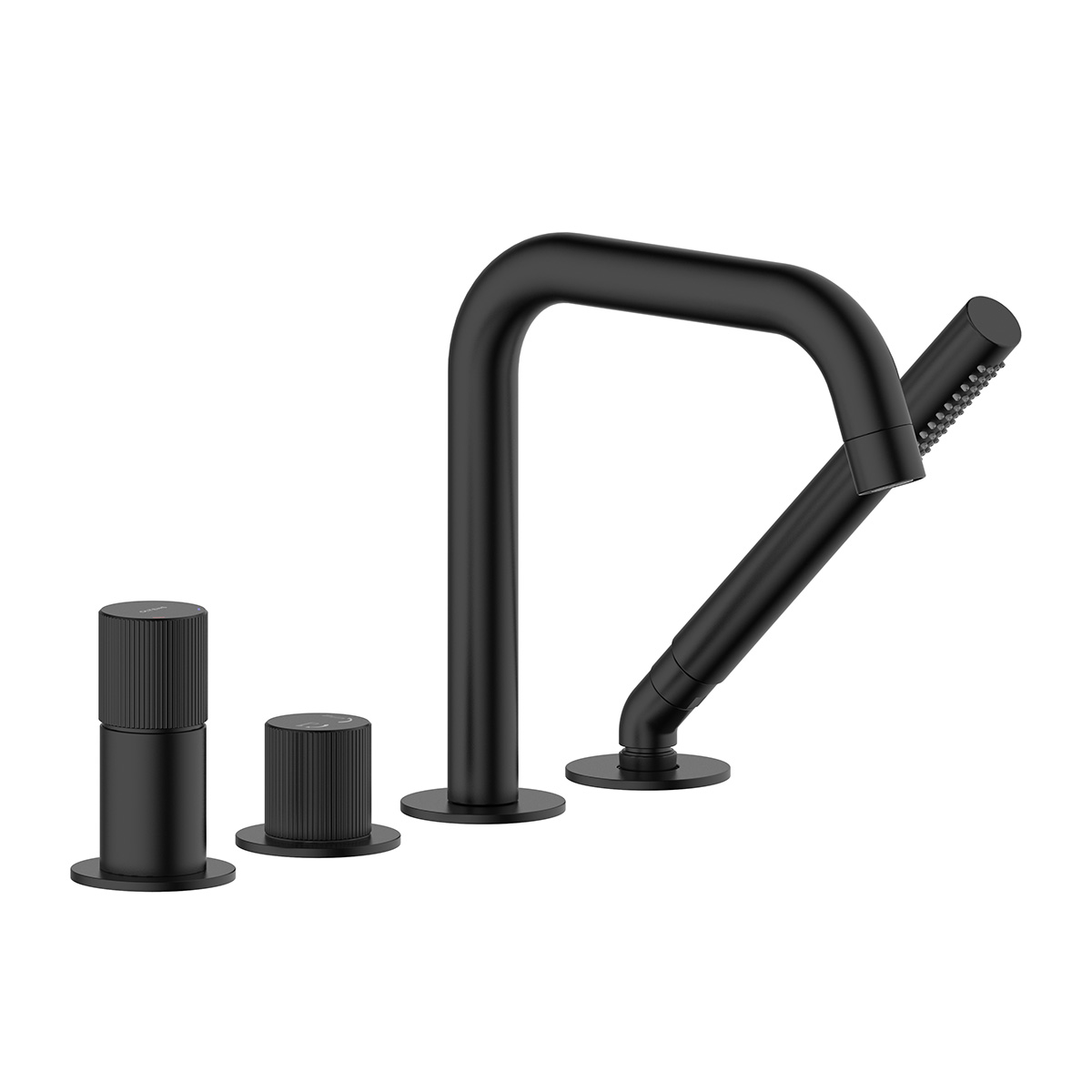 Darmowa Dostawa - Bateria wannowo-prysznicowa nawannowa czarny mat Oltens Hamnes 34202300