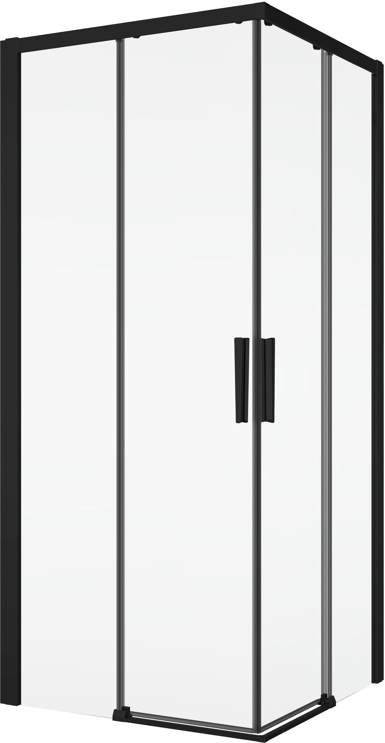 Darmowa Dostawa - Kabina prysznicowa kwadratowa 80x80 cm SanSwiss Divera D22SE2B0800607