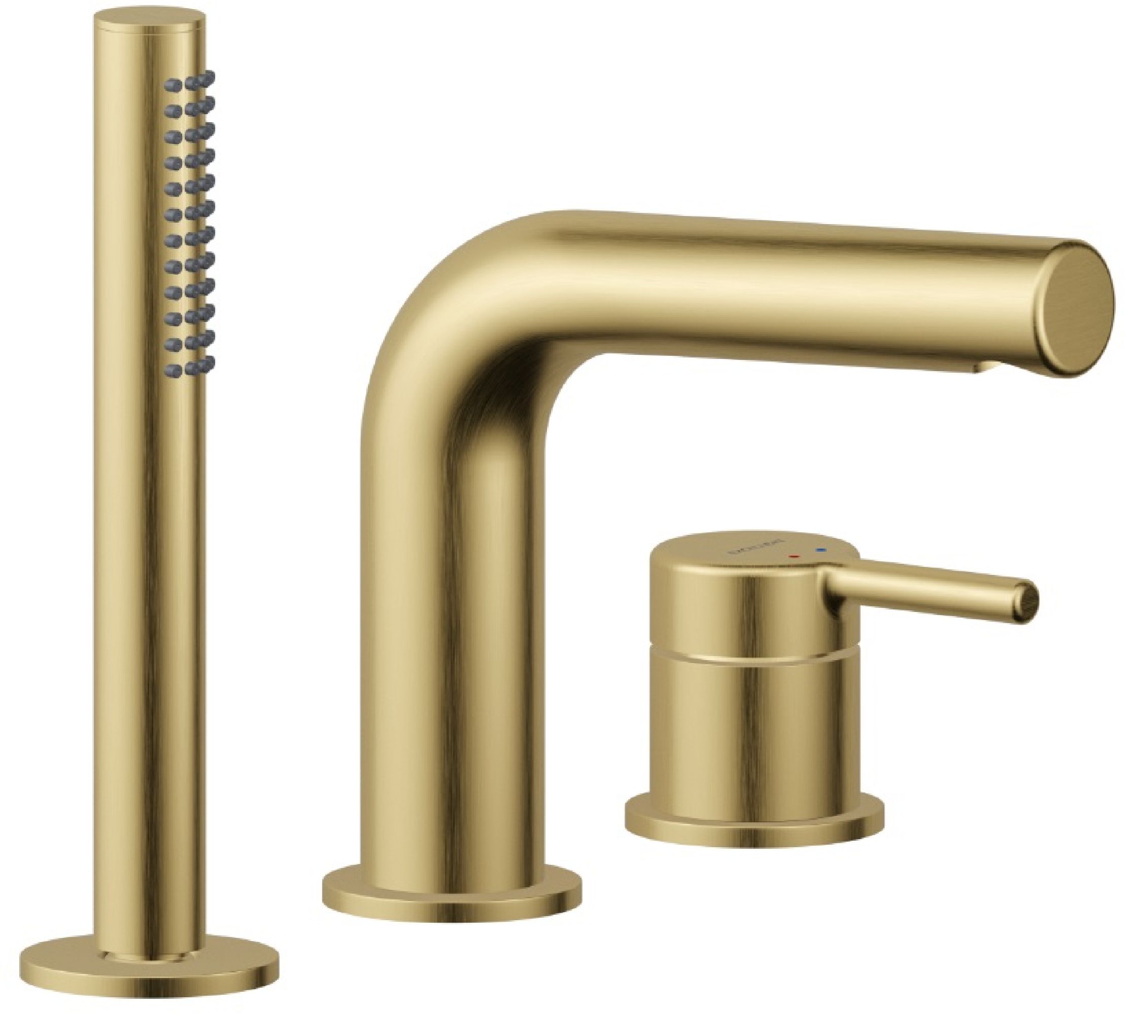 Darmowa Dostawa - Bateria wannowo-prysznicowa nawannowa złota Excellent Pi AREX1234GB