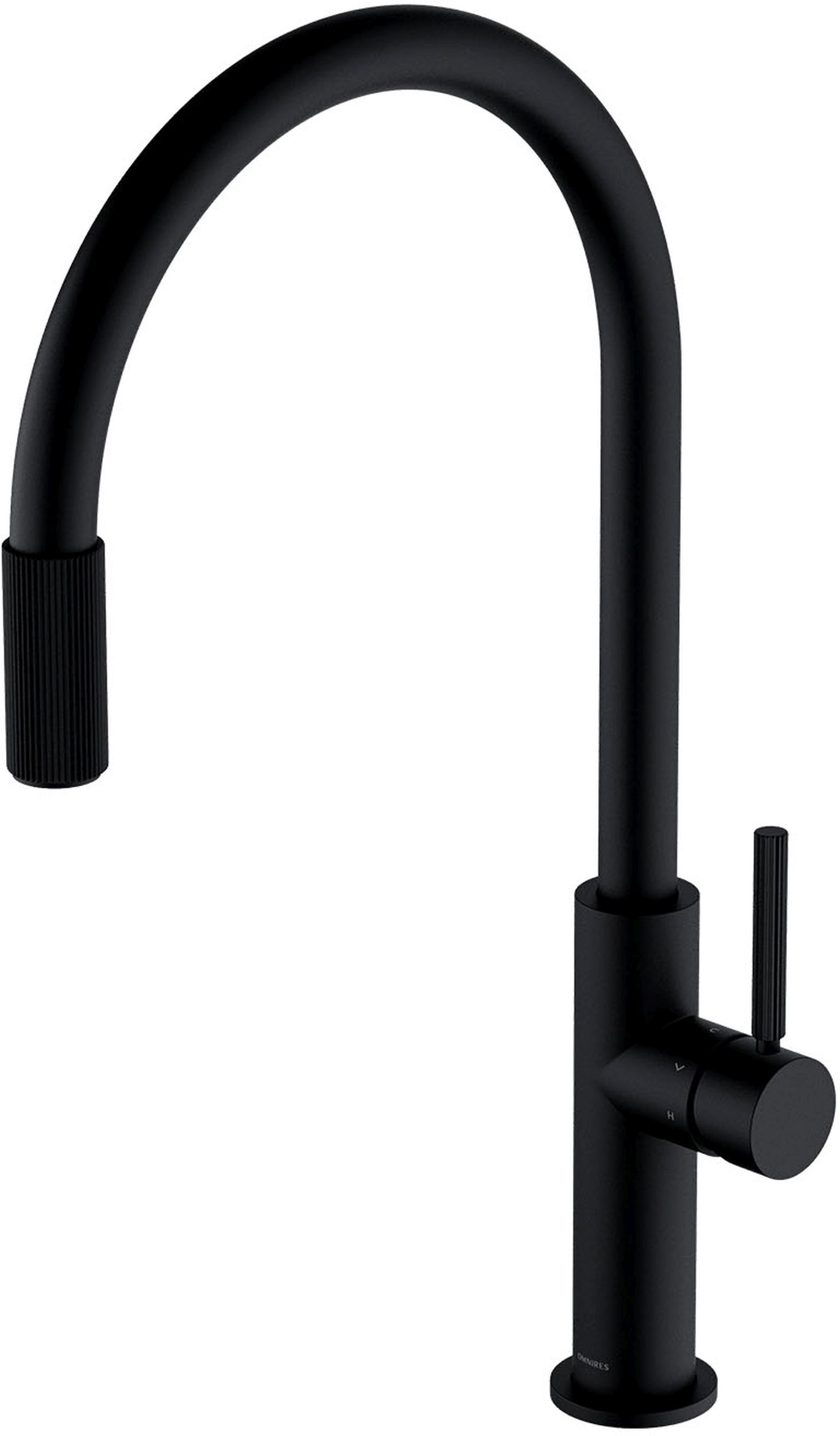 Darmowa Dostawa - Bateria kuchenna z filtrem stojąca czarna Omnires Switch SW9057FD1BL