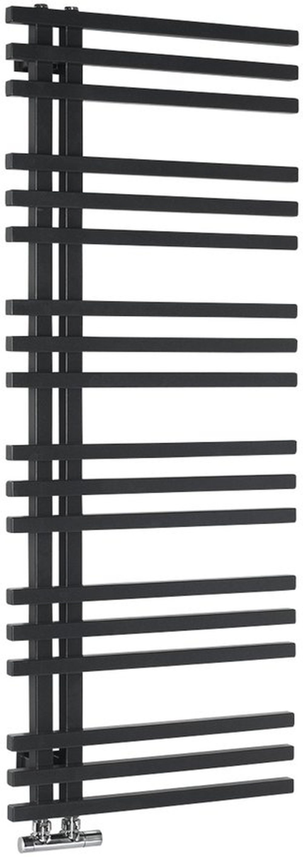 Darmowa Dostawa - Grzejnik łazienkowy drabinkowy 121.5x60 cm czarny Sapho Sophina IR702