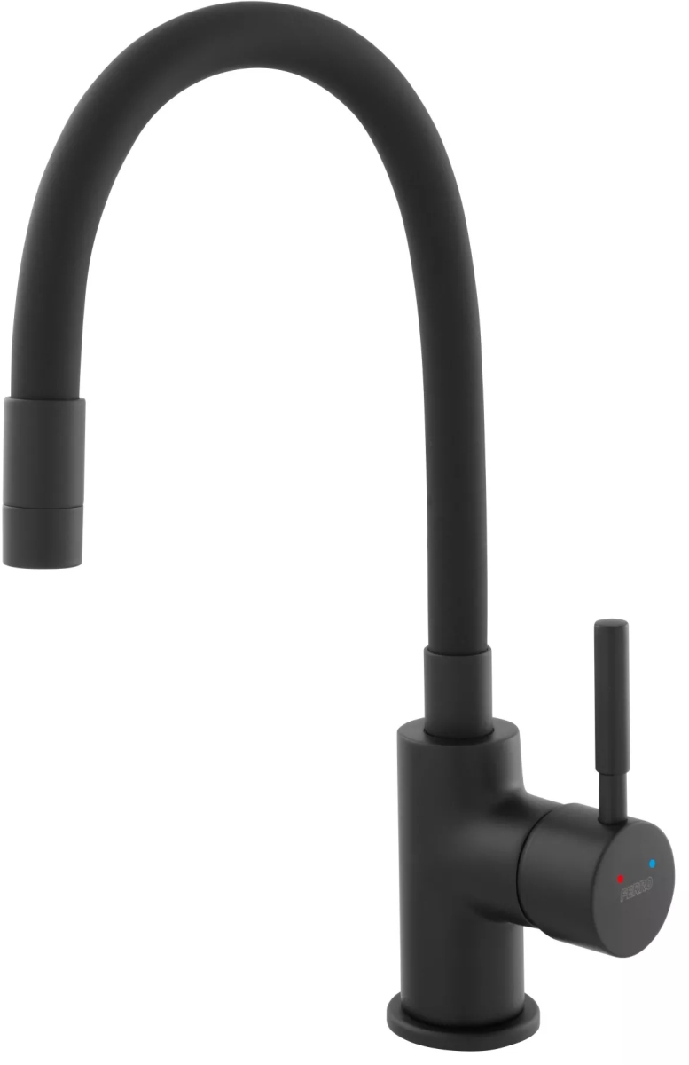 Darmowa Dostawa - Bateria kuchenna stojąca czarny Ferro Zumba BZA4BLBCZARNA