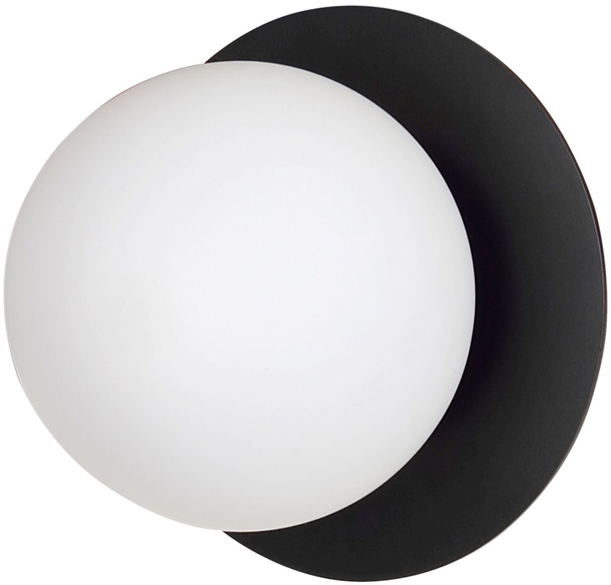 Darmowa Dostawa - Kinkiet 1x10 W biały-czarny Emibig Minerva 612K1