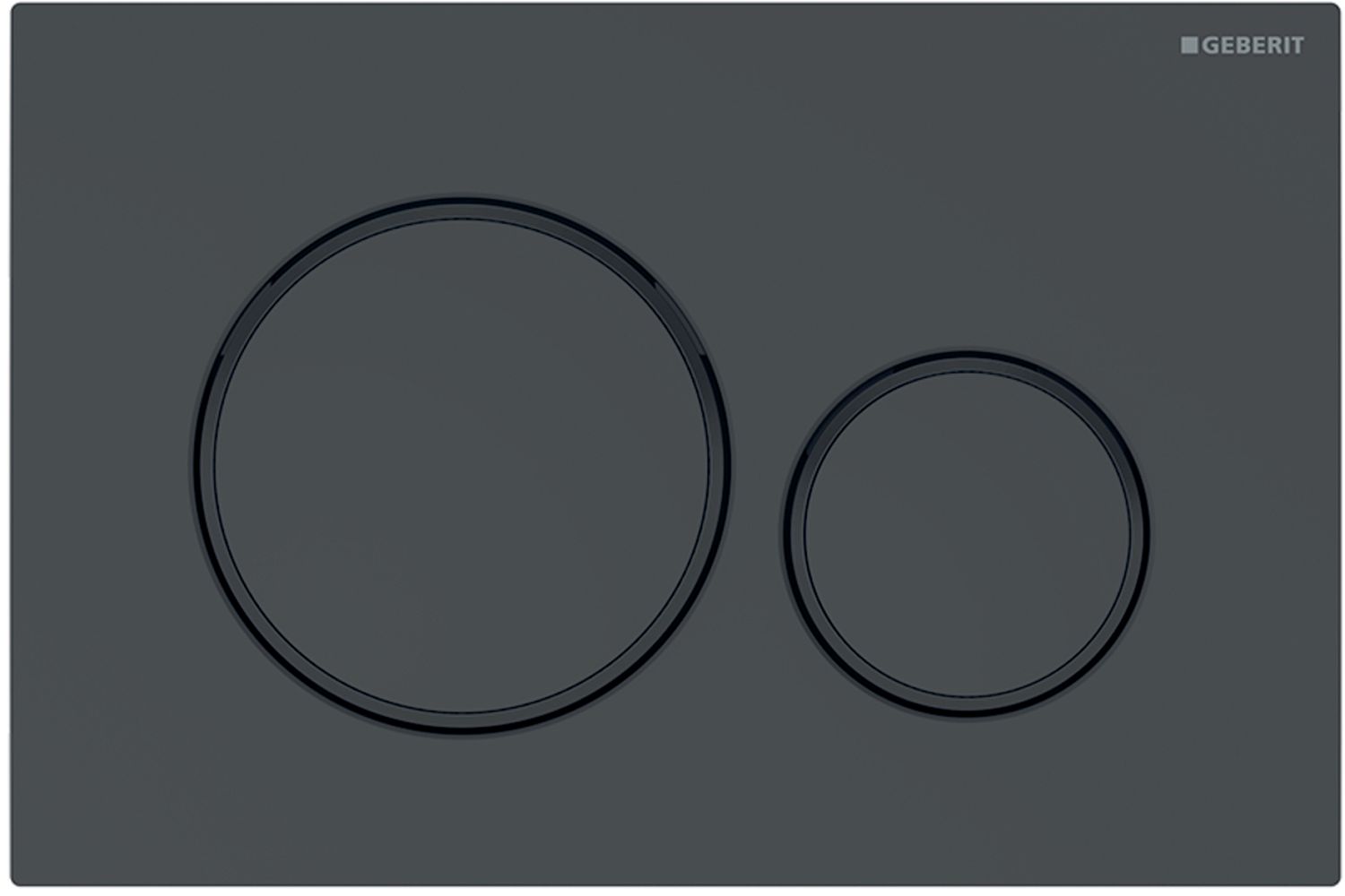 Darmowa Dostawa - Przycisk spłukujący do wc czarny Geberit Sigma 115882DW1