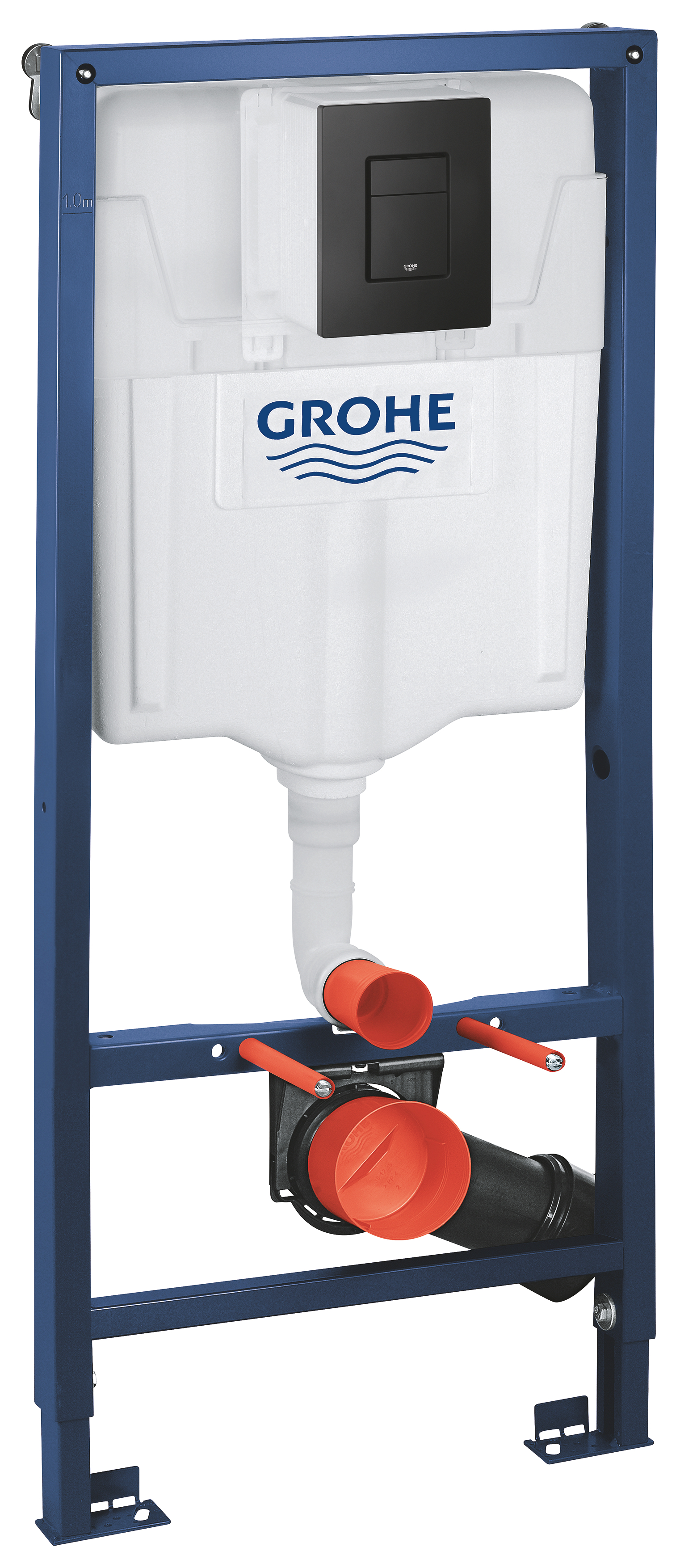 Darmowa Dostawa - Stelaż podtynkowy z przyciskiem spłukującym do miski wc wiszącej Grohe Solido 38811KF0