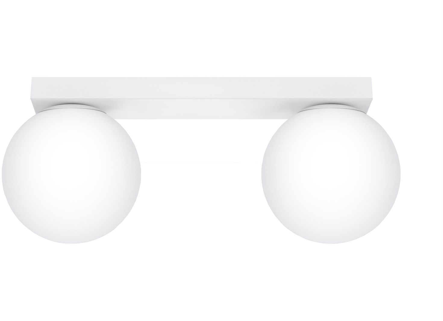 Darmowa Dostawa - Lampa podsufitowa 2x12 W biały Sollux Lighting Yoli SL1147