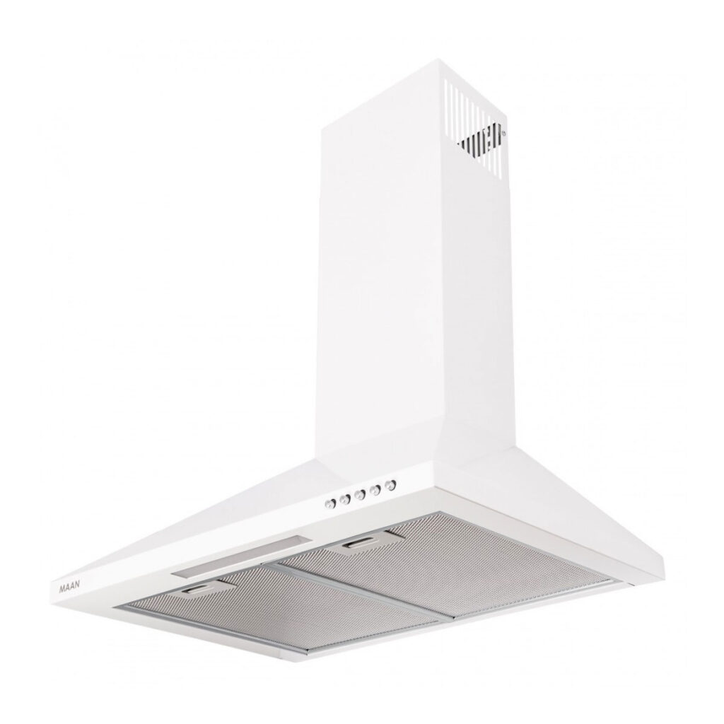 Darmowa Dostawa - Okap przyścienny 59.6 cm biały Maan Vela OVL260DEPS3BIEO