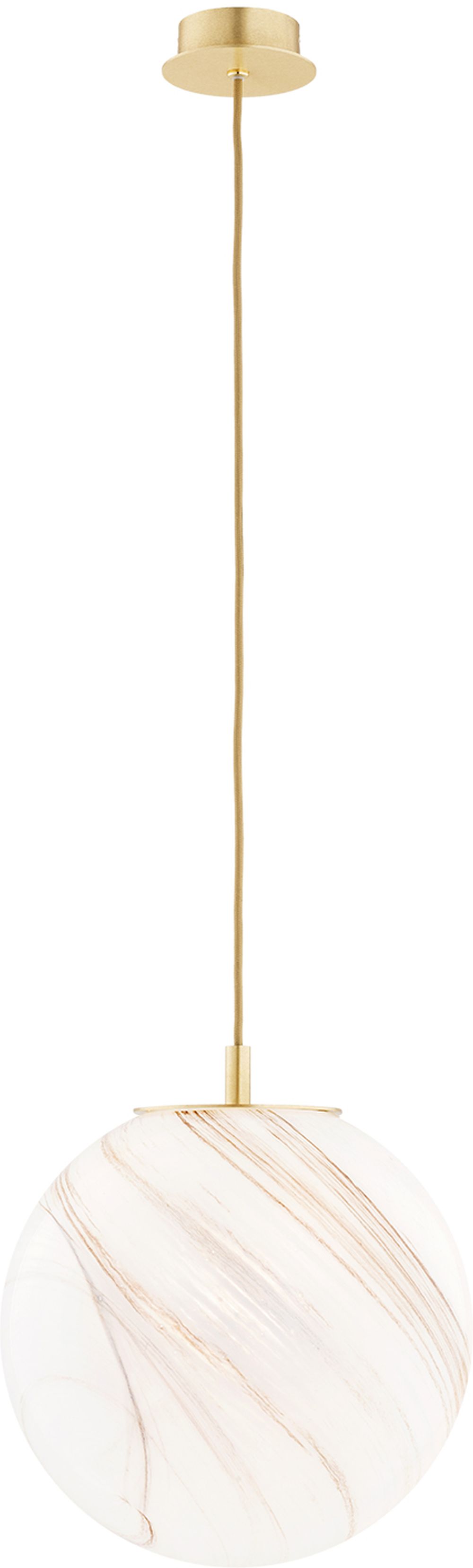 Darmowa Dostawa - Lampa wisząca 1x15 W biała Argon Almiros 8448