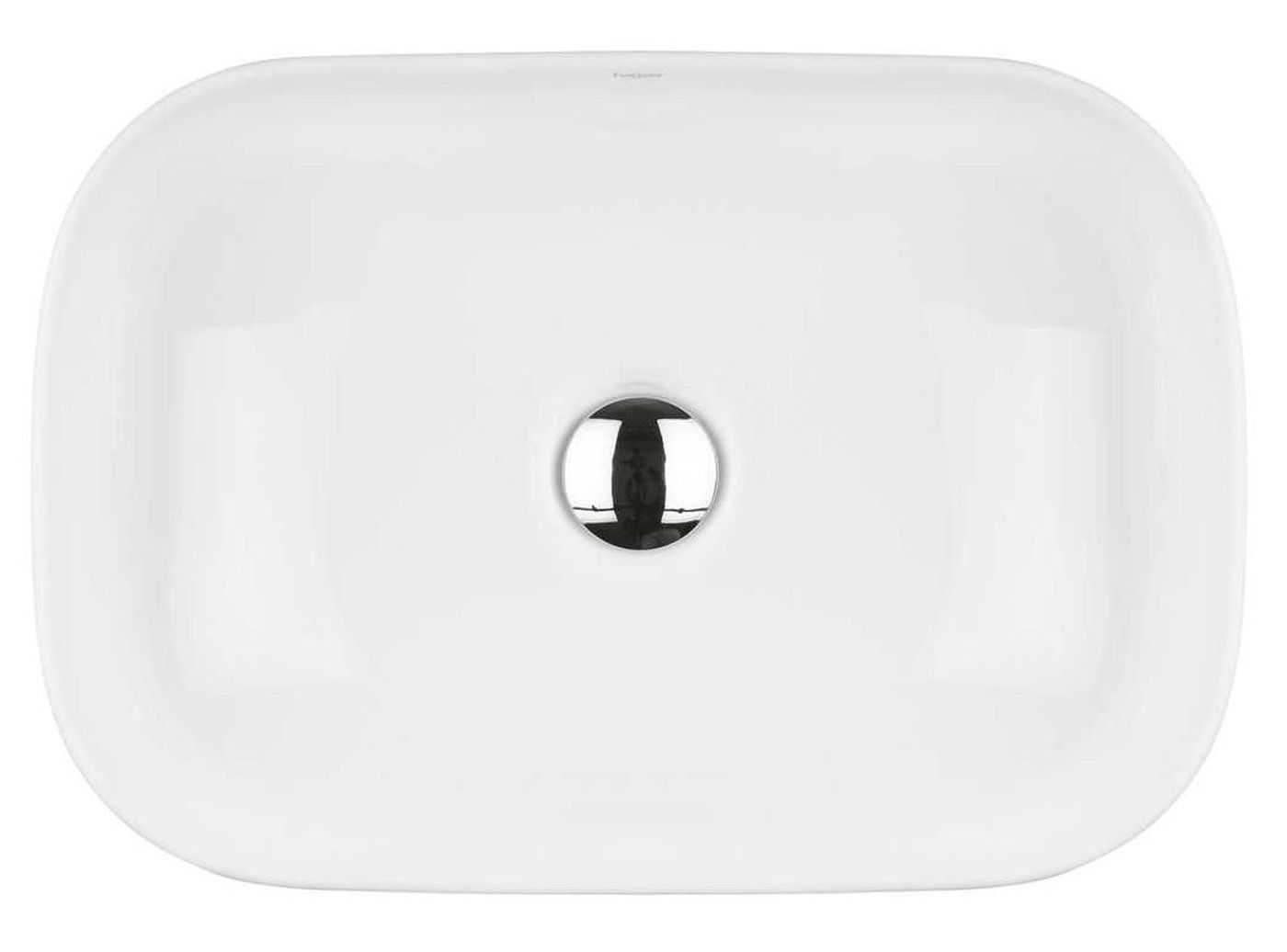 Darmowa Dostawa - Umywalka 46.5x32.5 cm prostokątna nablatowa biała Hagser Dita HGR60000040