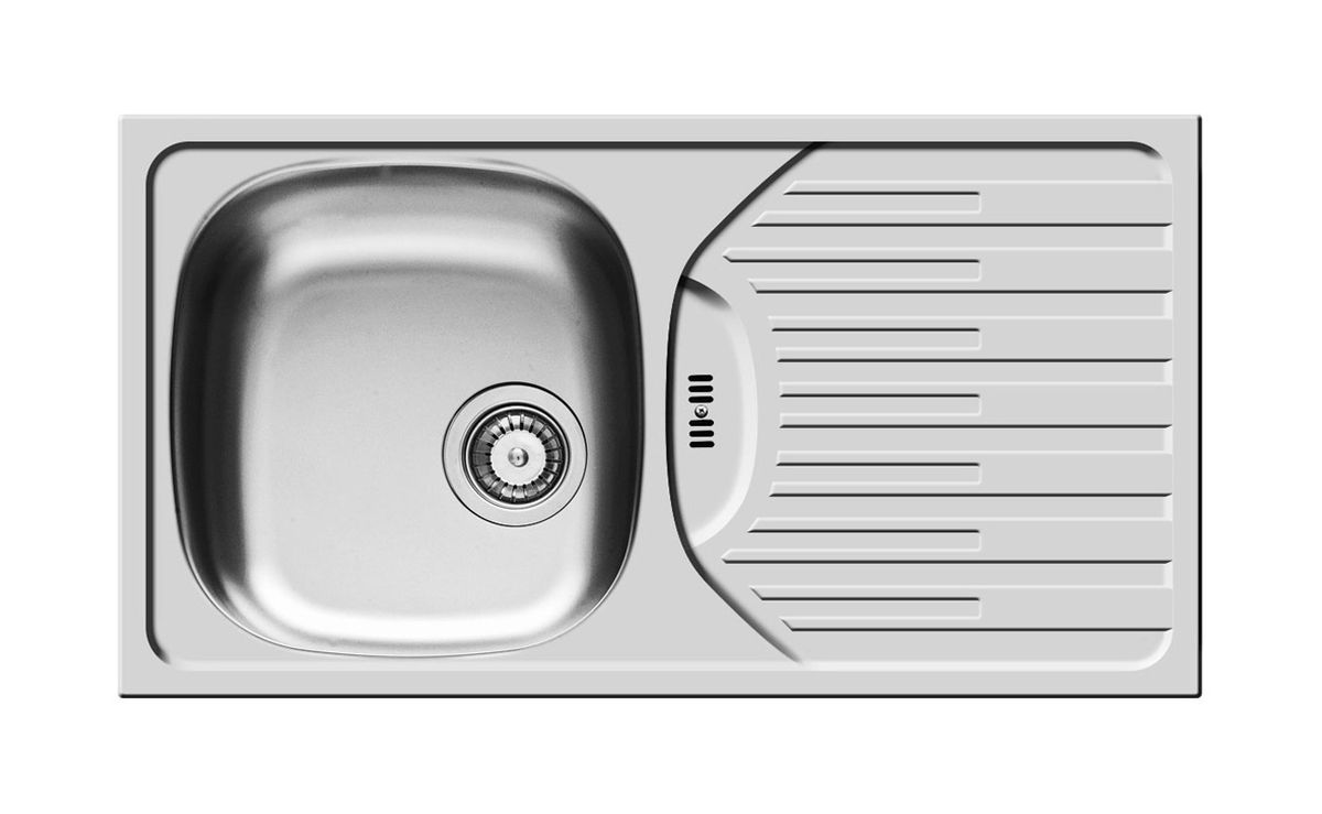 Darmowa Dostawa - Zlewozmywak stalowy 78x43.5 cm Pyramis ET 78 100181201