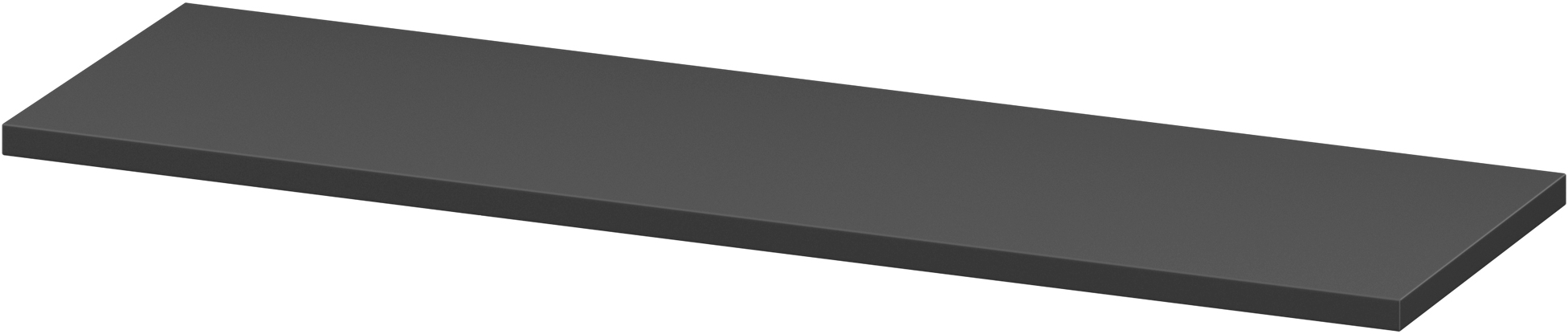 Darmowa Dostawa - Blat naszafkowy 76.4x22.5 cm antracyt Cersanit Larga S164054