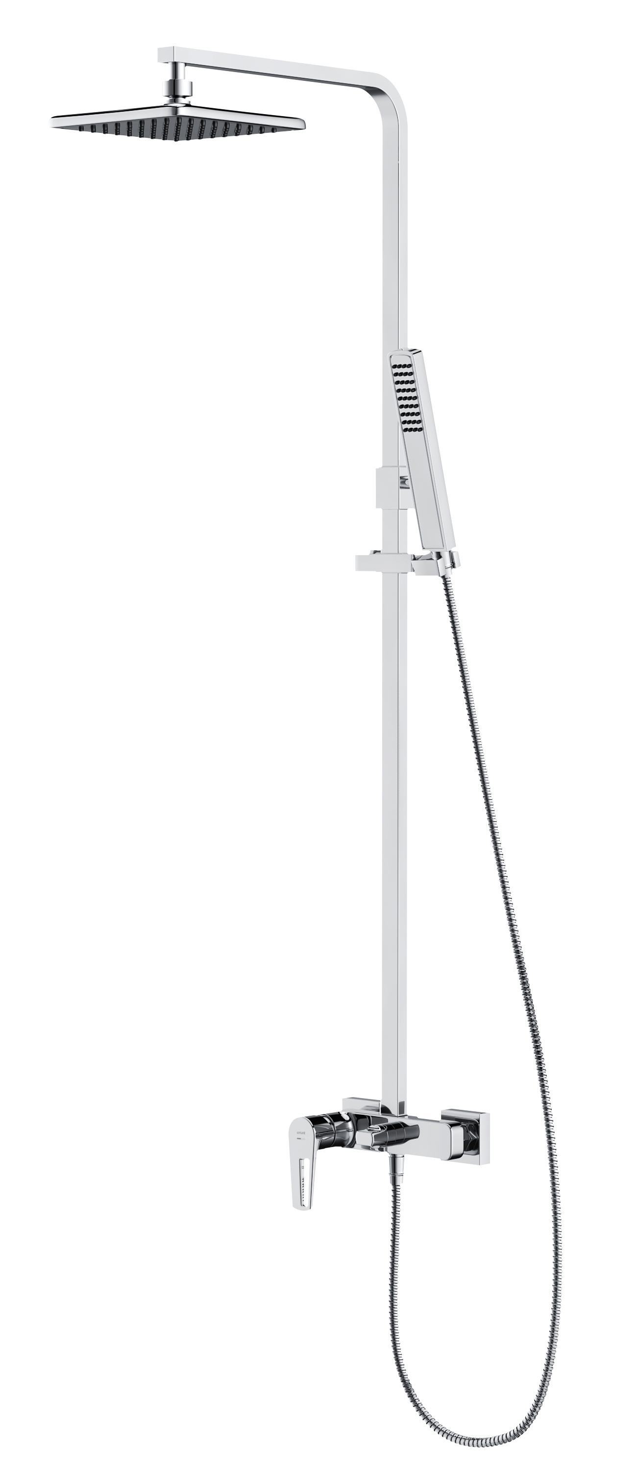 Darmowa Dostawa - Zestaw prysznicowy ścienny chrom Cersanit Mille S951339