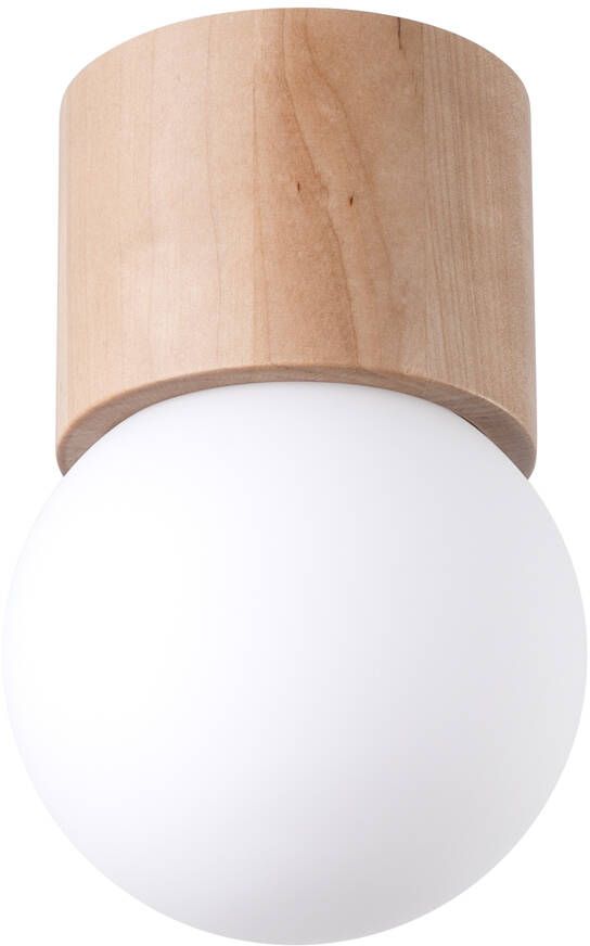 Darmowa Dostawa - Lampa podsufitowa 1x8 W drewno Sollux Lighting Boomo SL1190