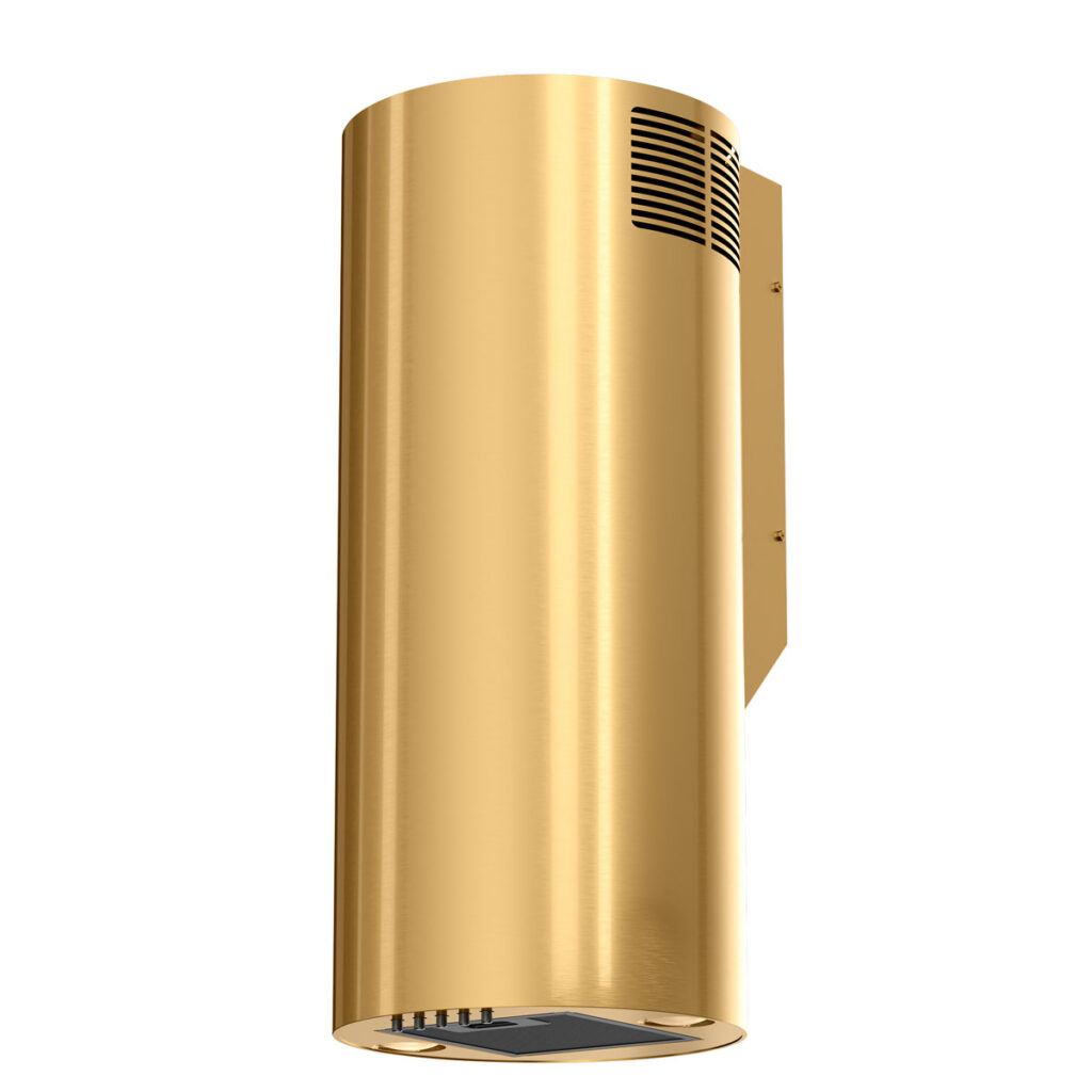 Darmowa Dostawa - Okap przyścienny 31 cm złoty Maan Elba OELBW731D4PCS3CZSAZL3EO