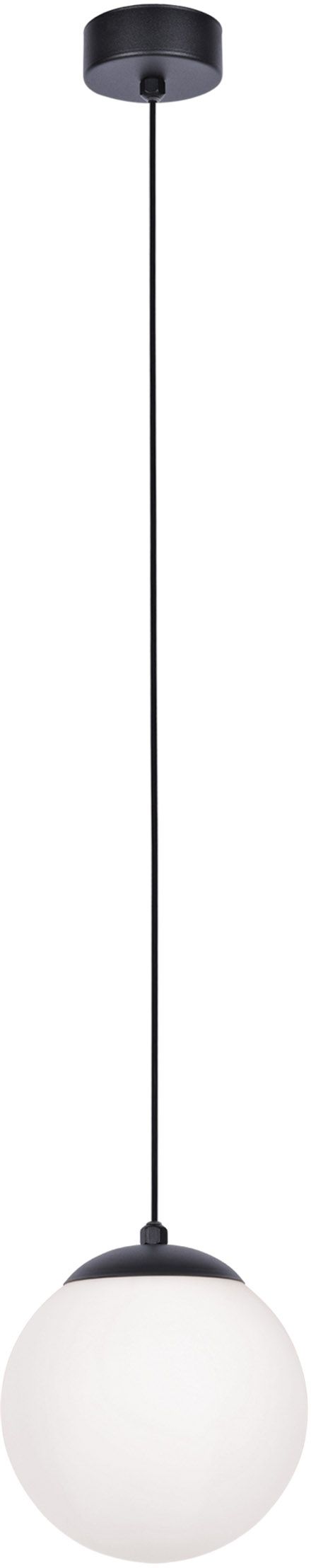 Darmowa Dostawa - Lampa wisząca 1x40 W biała-czarna Kaja Savoy K4921