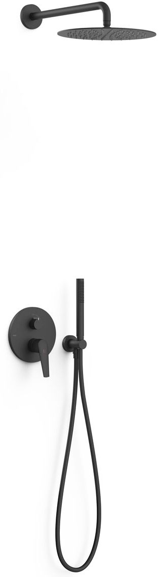 Darmowa Dostawa - Zestaw prysznicowy podtynkowy czarny Tres Fuji 28128004NM