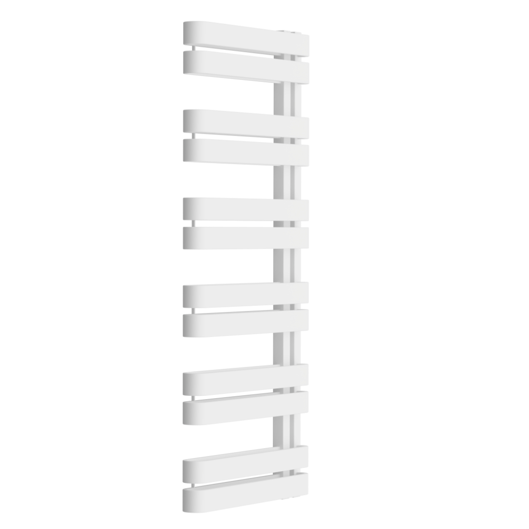 Darmowa Dostawa - Grzejnik łazienkowy drabinkowy 111x50 cm biały Excellent Meteor Side GREXMES111WH