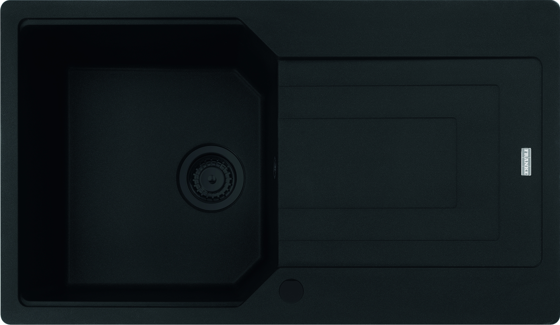 Darmowa Dostawa - Zlewozmywak granitowy 86x50 cm czarny Franke Urban 1140697750