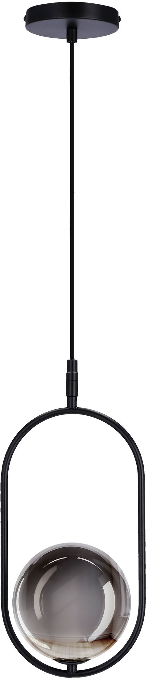 Darmowa Dostawa - Lampa wisząca 1x28 W grafitowa Candellux Cordel 3144068