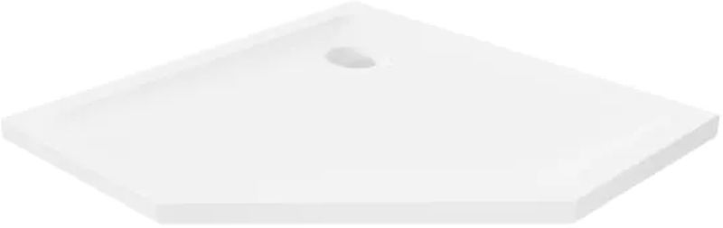 Darmowa Dostawa - Brodzik pięciokątny 90x90 cm biały New Trendy Mild B0624