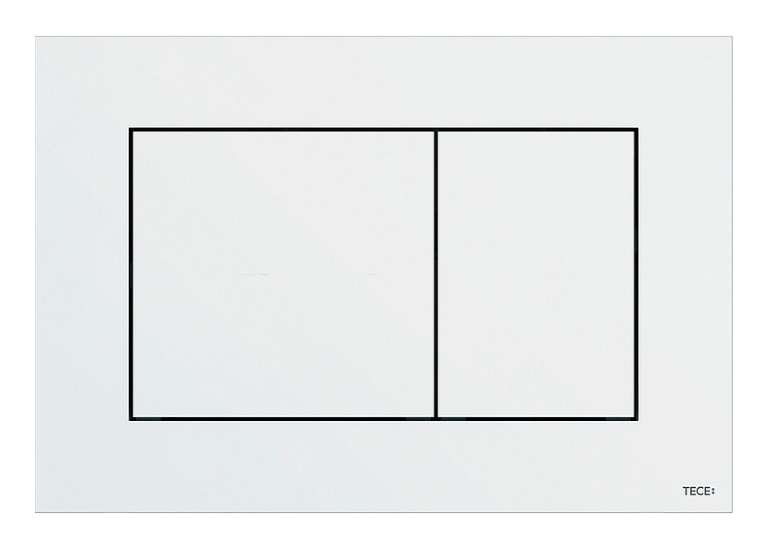 Darmowa Dostawa - Przycisk spłukujący do wc biały Tece Now 9240400