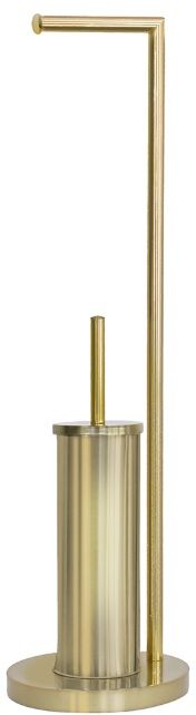 Darmowa Dostawa - Stojak ze szczotką do WC złoty Sepio 10STOLA104GOL