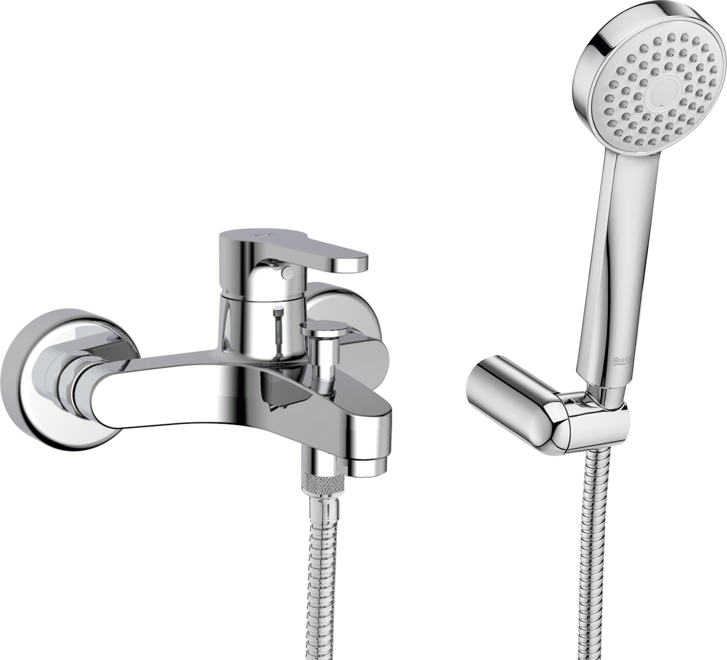 Darmowa Dostawa - Bateria wannowo-prysznicowa ścienna chrom Roca Arola A5A0A6AC0K