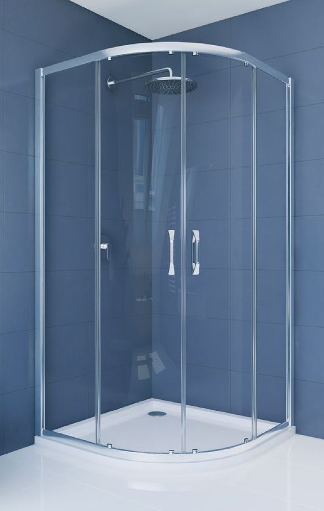 Darmowa Dostawa - Kabina prysznicowa półokrągła 80x80 cm srebrny Huppe ena 2.0 140603069322