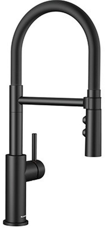 Darmowa Dostawa - Bateria kuchenna stojąca czarna Blanco Catris-S 525793