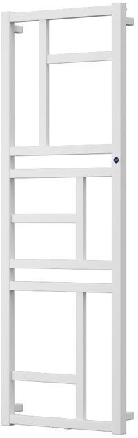 Darmowa Dostawa - Grzejnik łazienkowy dekoracyjny 114x40 cm biały Instal Projekt Mondrian MON40110D50C34