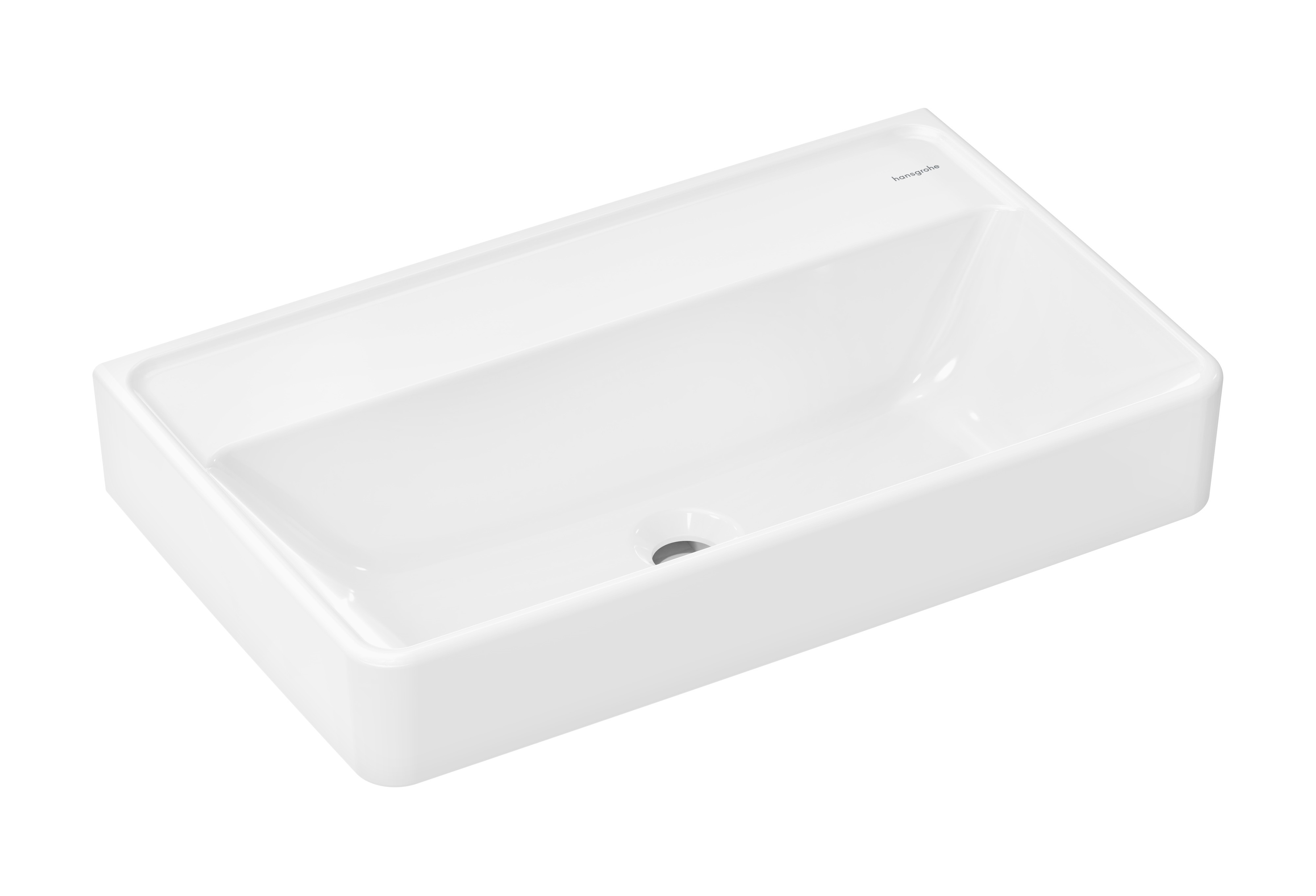 Darmowa Dostawa - Umywalka 65x39 cm prostokątna ścienna biała Hansgrohe Xanuia Q 60220450