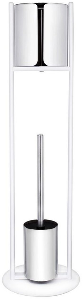 Darmowa Dostawa - Szczotka toaletowa stojąca biała-chrom Q-Bath Shine & Matt AWD02341572