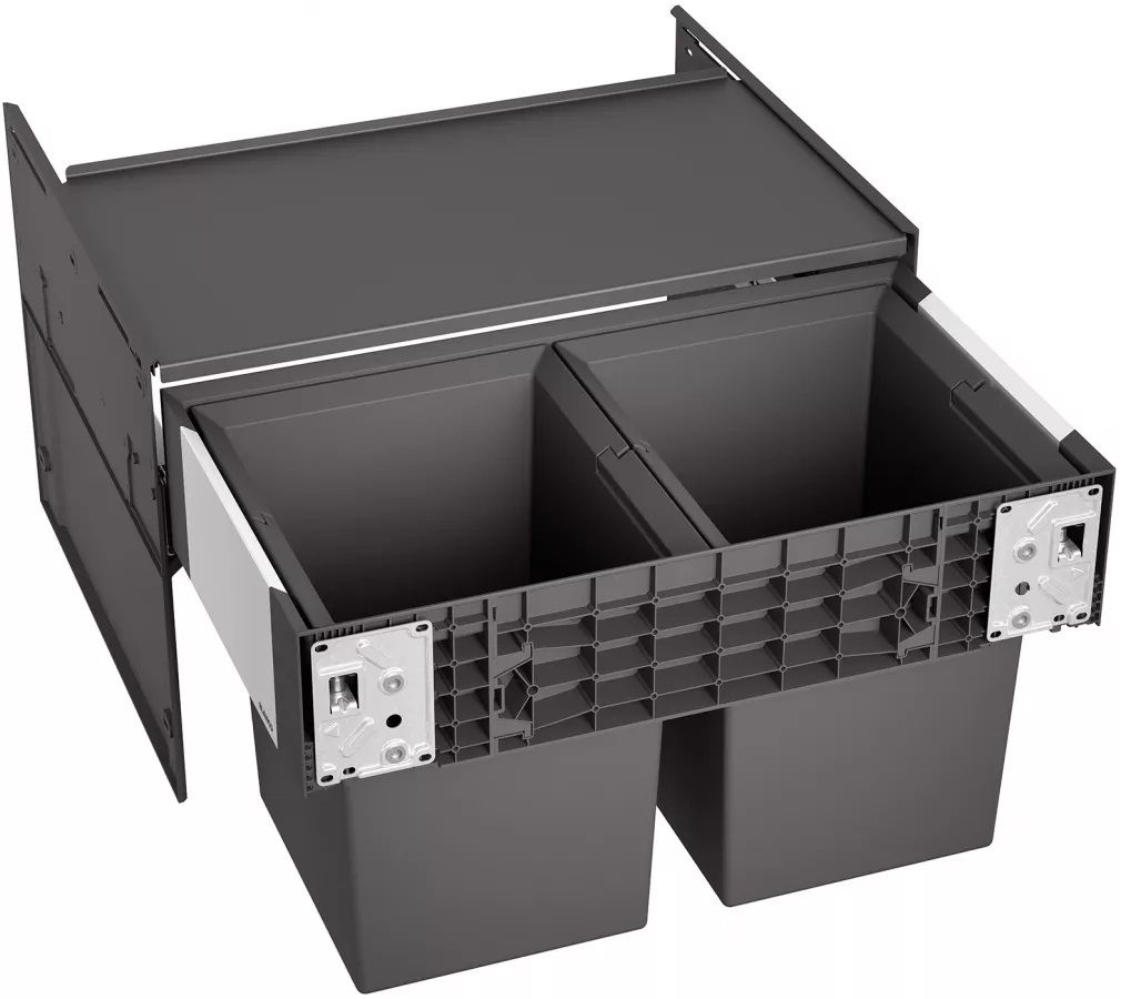 Darmowa Dostawa - Sortownik na odpady 34 l czarny Blanco Select II 526207