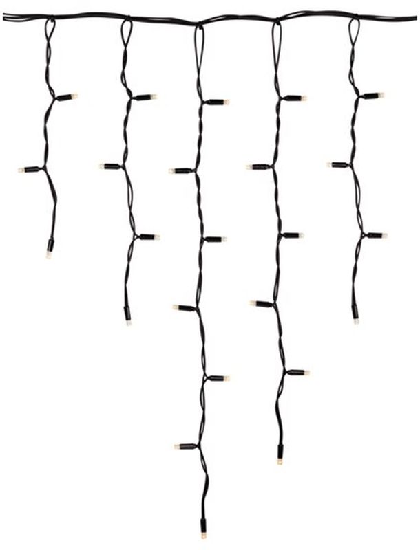 Darmowa Dostawa - Lampki świąteczne czarna Markslöjd Chrissline 703170