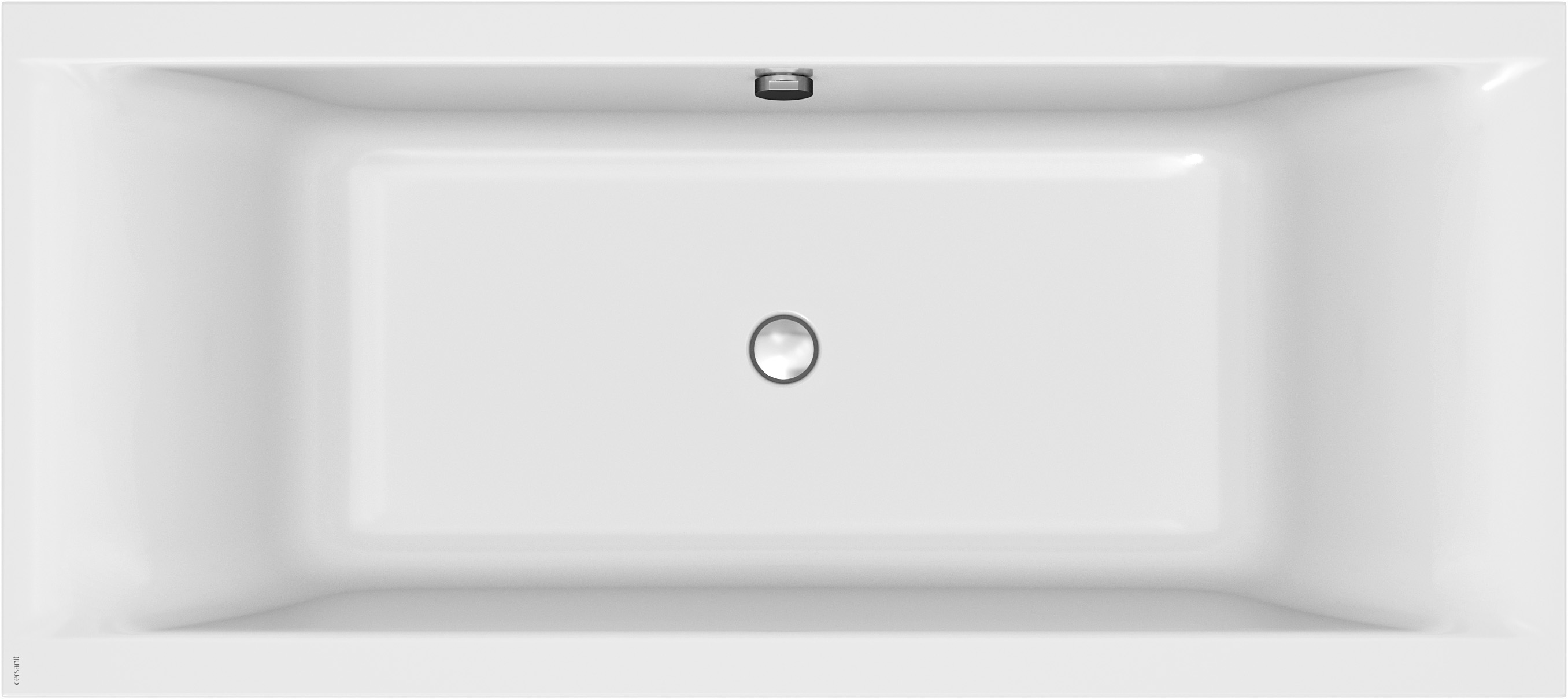 Darmowa Dostawa - Wanna prostokątna Slim 180x80 cm biała Cersanit Larga S301306