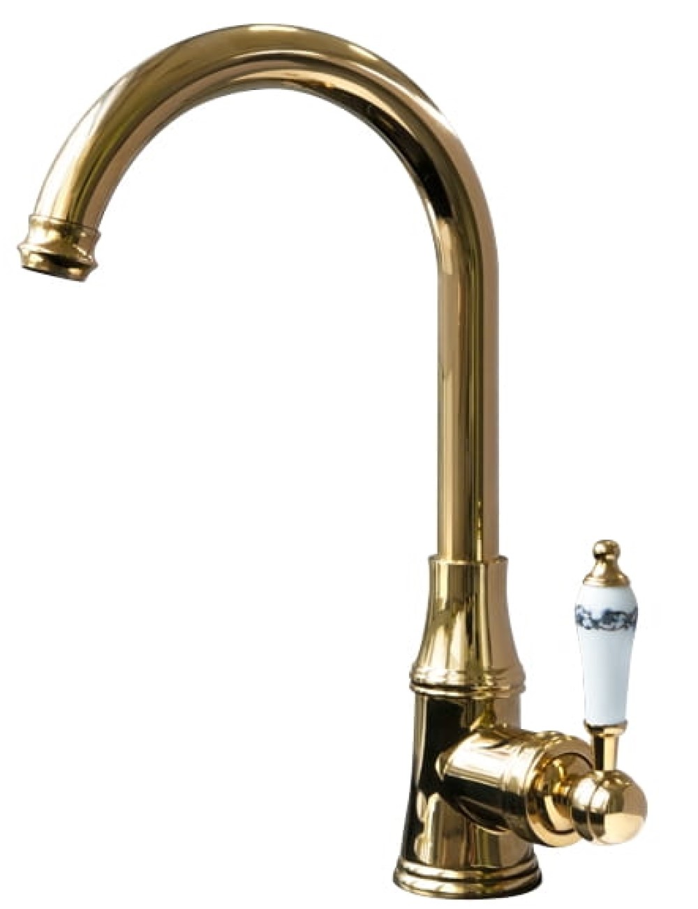 Darmowa Dostawa - Bateria kuchenna stojąca złoto/stare złoto Berg Indygo 17033G