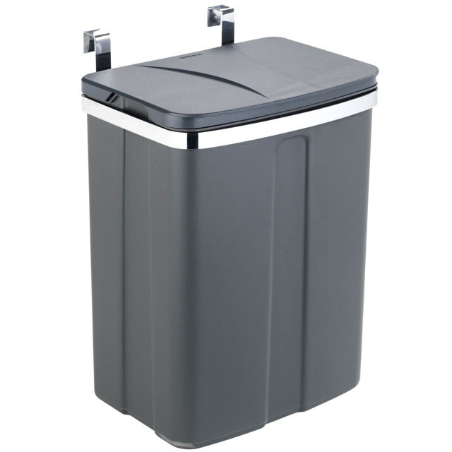 Darmowa Dostawa - Kosz na śmieci 12 l szary Wenko 54903100