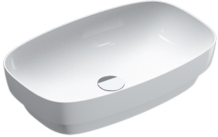 Darmowa Dostawa - Umywalka 60x38 cm owalna nablatowa biała Catalano Green 0624600001