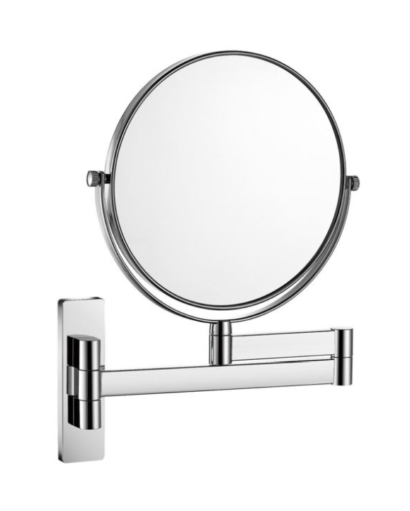 Darmowa Dostawa - Lusterko kosmetyczne 31.5x24 cm okrągłe chrom Stella 2201330