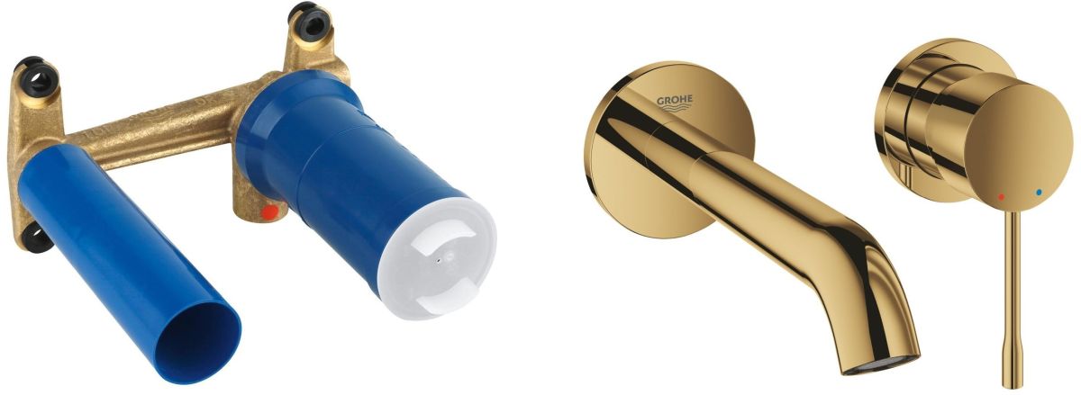 Darmowa Dostawa - Bateria umywalkowa podtynkowa cool sunrise Grohe Essence New abset3278