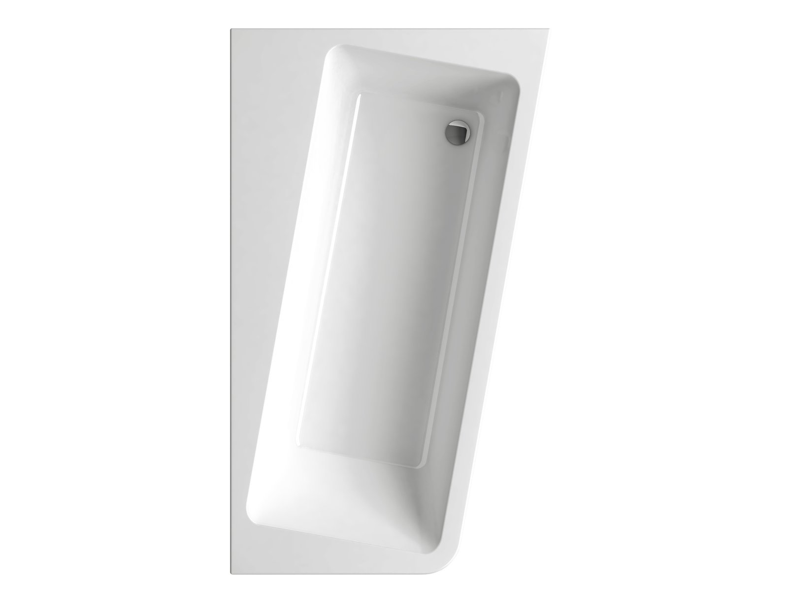 Darmowa Dostawa - Wanna narożna 170x100 cm prawa biała Ravak 10° C821000000