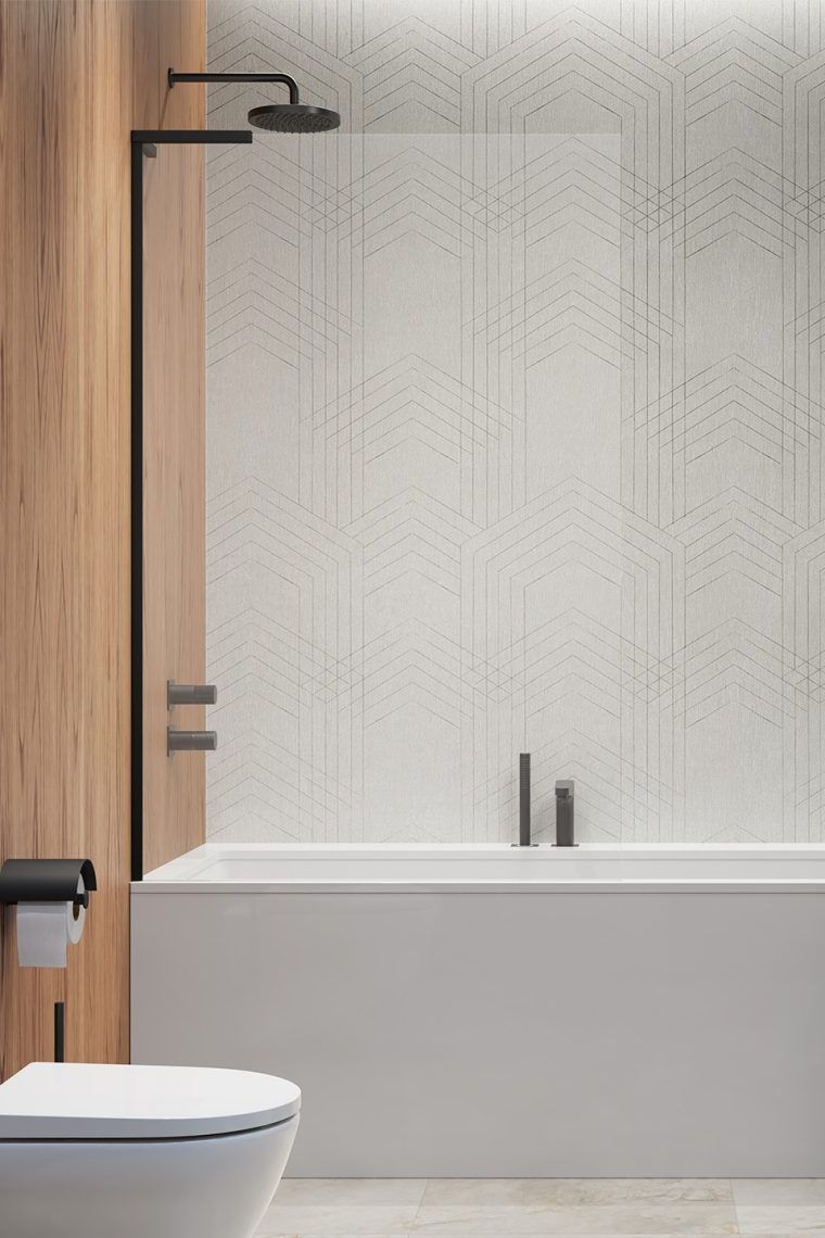 Darmowa Dostawa - Parawan nawannowy 70 cm 1-częściowy czarny mat/szkło przezroczyste Radaway Modo SL Black PNJ II 103160705401L