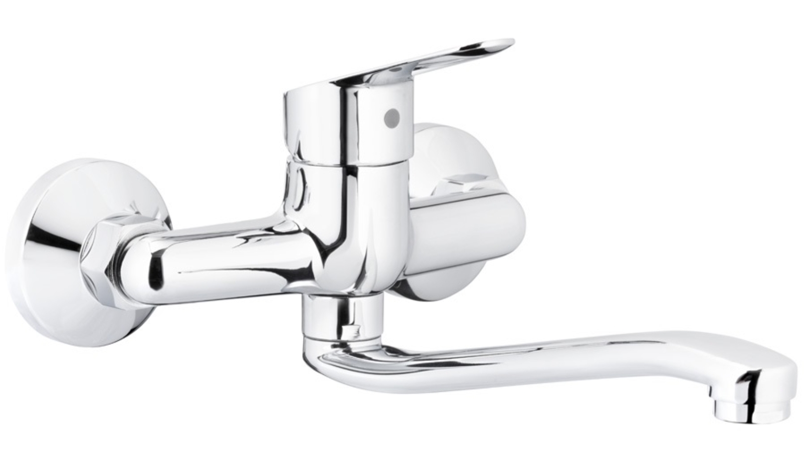 Darmowa Dostawa - Bateria kuchenna ścienna chrom KFA Armatura Sparc 541091000