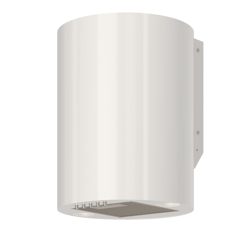 Darmowa Dostawa - Okap przyścienny 31 cm biały Maan Elba OELBW431D4PS3BIEO