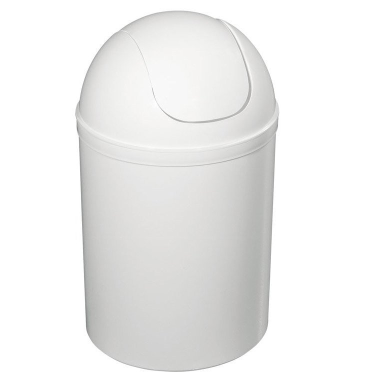 Darmowa Dostawa - Kosz na śmieci 5 l biały Aqualine 20309