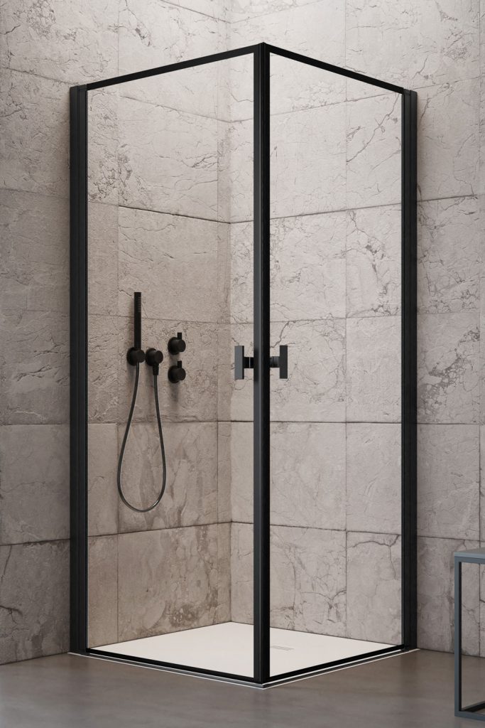 Darmowa Dostawa - Drzwi prysznicowe Radaway Nes Black KDD I 100210905456R