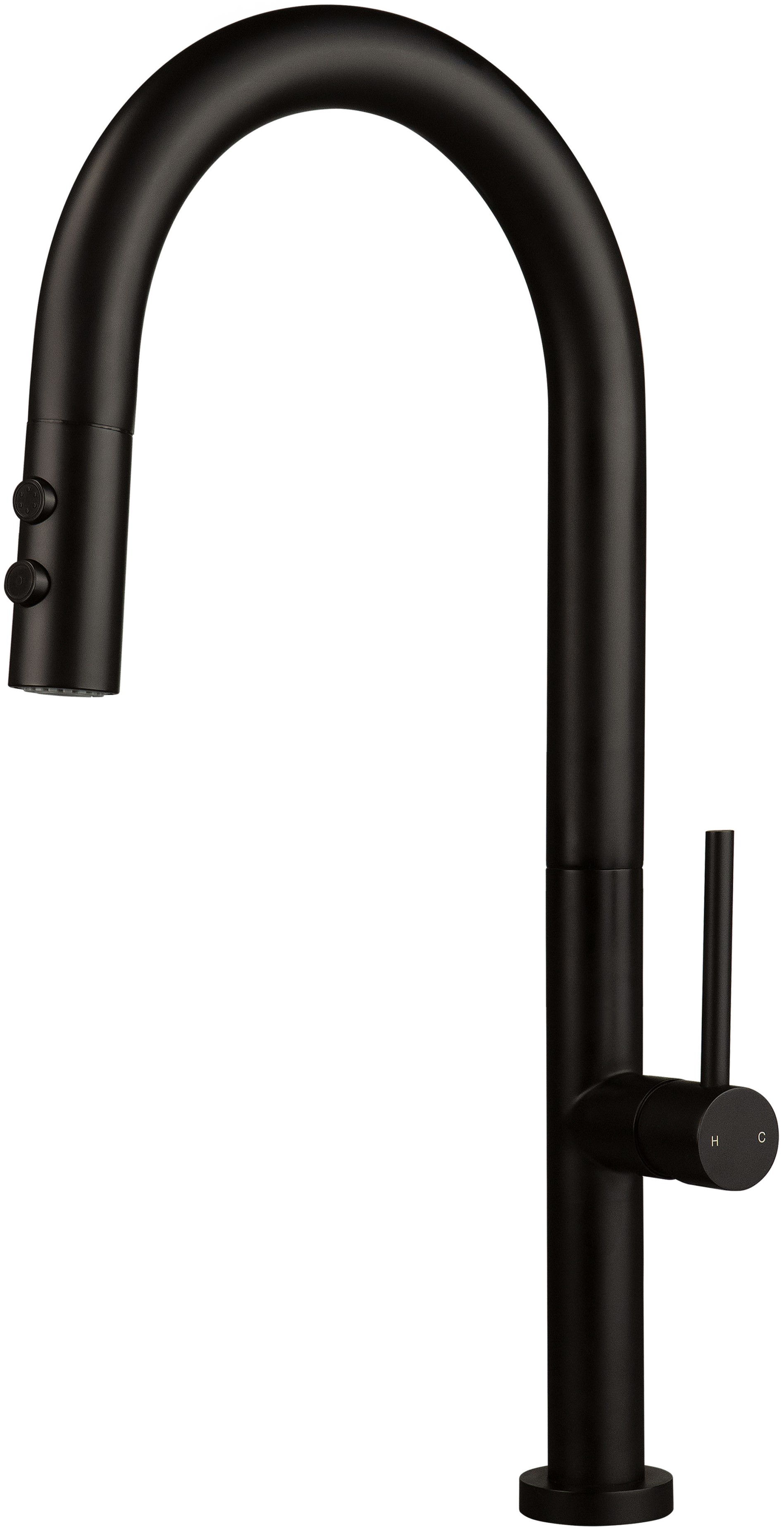 Darmowa Dostawa - Bateria kuchenna stojąca czarna Deante Olfato BQON72M