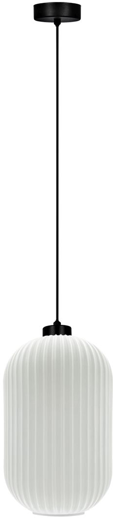 Darmowa Dostawa - Lampa wisząca 1x15 W biała-czarna Kaja Vilar K5731